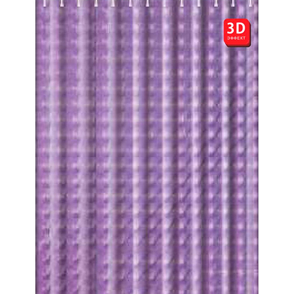 Шторка для ванной полиэтилен F8701, Китай. Страна ввоза  - Китай. Артикул F8701