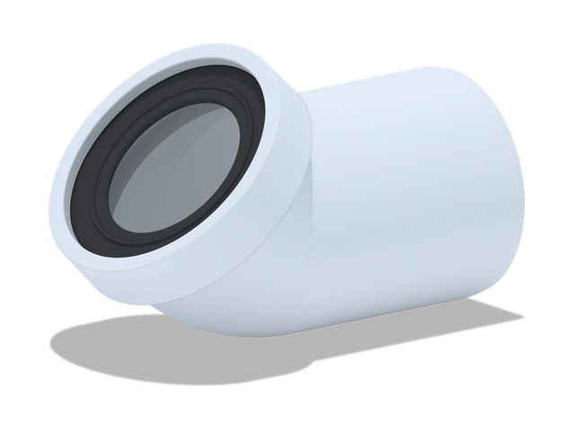 Труба фановая 110*90 град, стр. пр. Россия. Артикул W9220