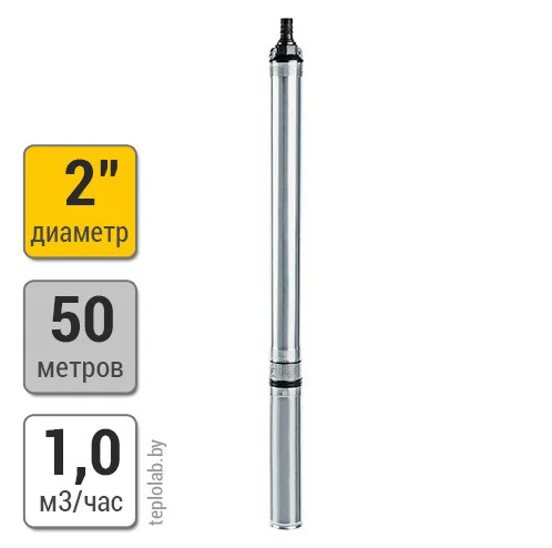 Винтовой скважинный насос 2"  ECO VINT 0 (370 Вт, кабель-20м), UNIPUMP