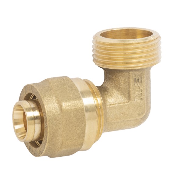 753L Колено нар. 20х1/2" /Италия/