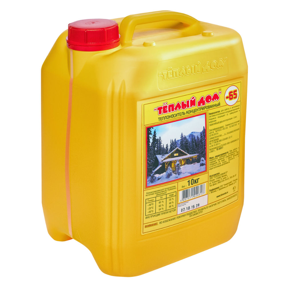 Теплоноситель "Теплый дом - 65" кан. 20кг