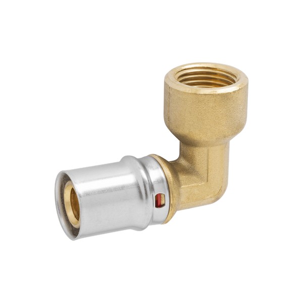 AP152 Колено пресс. вн. 20х1/2" /Италия/