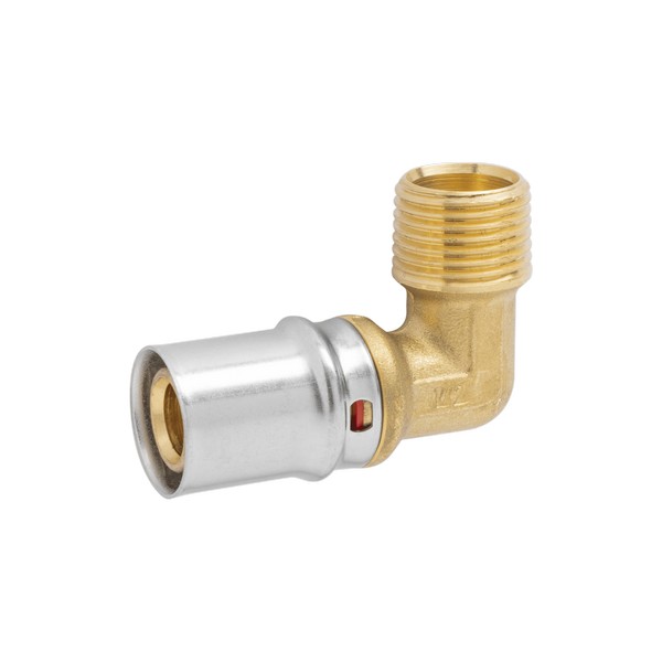 AP153 Колено пресс. нар. 26х3/4" /Италия/