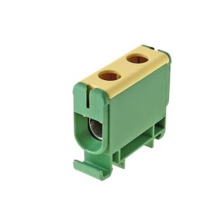 Клемма силовая вводная КСВ 16-50 желто-зеленая КС, арт.92064