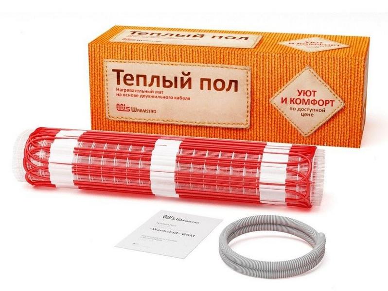 Мат нагревательный "Warmstad" WSM 400 Вт/2,70 кв.м, страна ввоза РОССИЯ, 4630038310206, страна проис