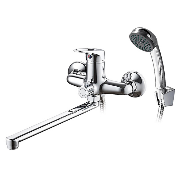 Ledeme L2213 Смеситель ванна-душ длинный излив (10)