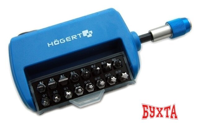Набор бит Hoegert Technik HT1S401 3