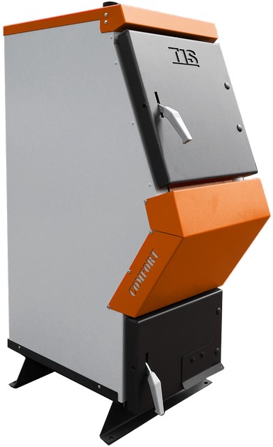 Котел водогрейный, стальной твердотопливный TIS COMFORT PRO 15