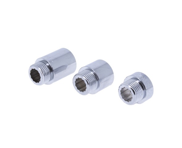 Удлинитель латунный хром. МР Ду 25 (1") х 30 мм GENERAL FITTINGS (2600D8B103000A / 00053236), Италия