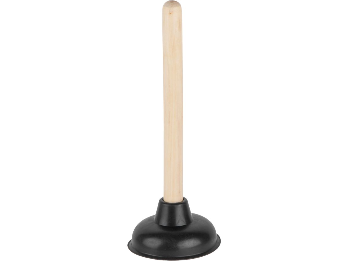 Вантуз с деревянной ручкой, 30см, AV Engineering, арт.AVE275V30