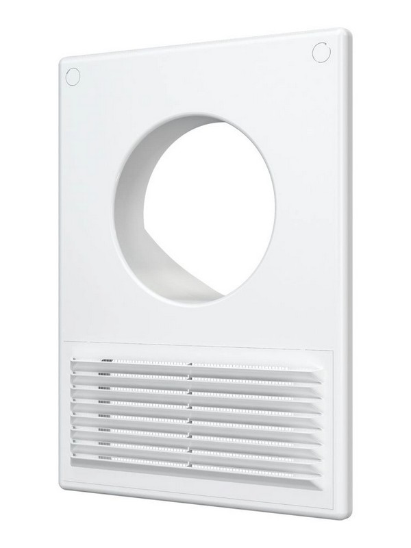 1825РУ10Ф\решётка вентиляционная 185х254 разъемная, D100/60х120мм ERA