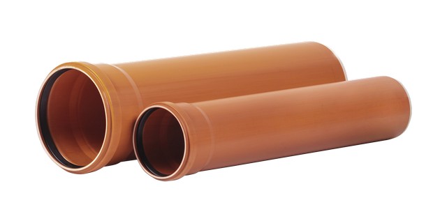 Труба ПВХ наруж. канал. SN8 160х4,7х3000 ХЕМКОР (1491034 / 00108382), Россия