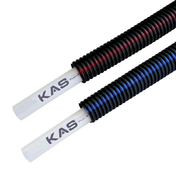 Труба PE-XB c кислород барьером 200м Красный KAS , стр. пр. Турция. Артикул KAS красный 200м