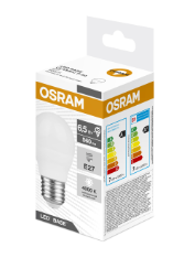 Лампа светодиодная ШАР E27 6,5Вт 230В 4000К/840, OSRAM, арт.670952