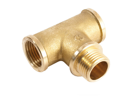 Тройник латунный МРМ Ду 25 (1") GENERAL FITTINGS (270015H101010A / 00053187)