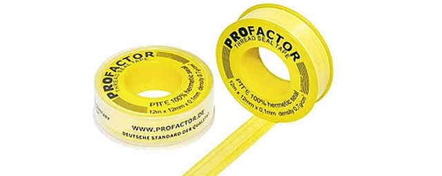 ФУМ лента уплотнительная PROFACTOR PTFE Professional 12mm х 0.1mm x 12m 0.7g/cm3 Hermetic PFFE533