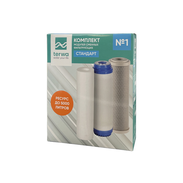 Комплект модулей сменных фильтрующих Terwa №1 Стандарт, БЕЛАРУСЬ, Ш/К:4816071302075