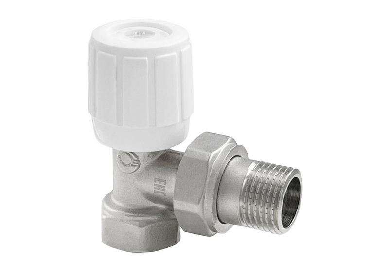Клапан VALFEX для радиаторов, ручной угловой 3/4" (компактный) (72/6)