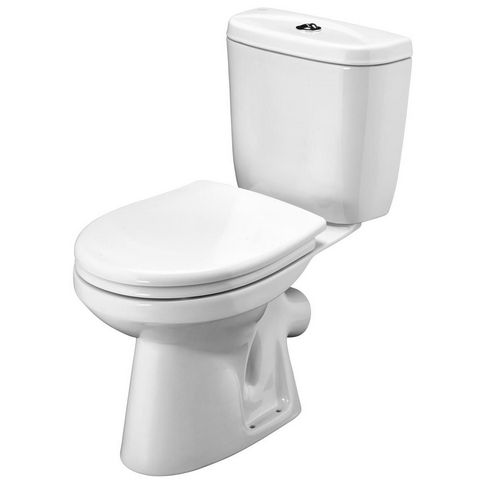 Унитаз-компакт "Анимо" косой (эконом: 1-реж., полипроп), 1.WH11.0.032, страна происхождения(производ