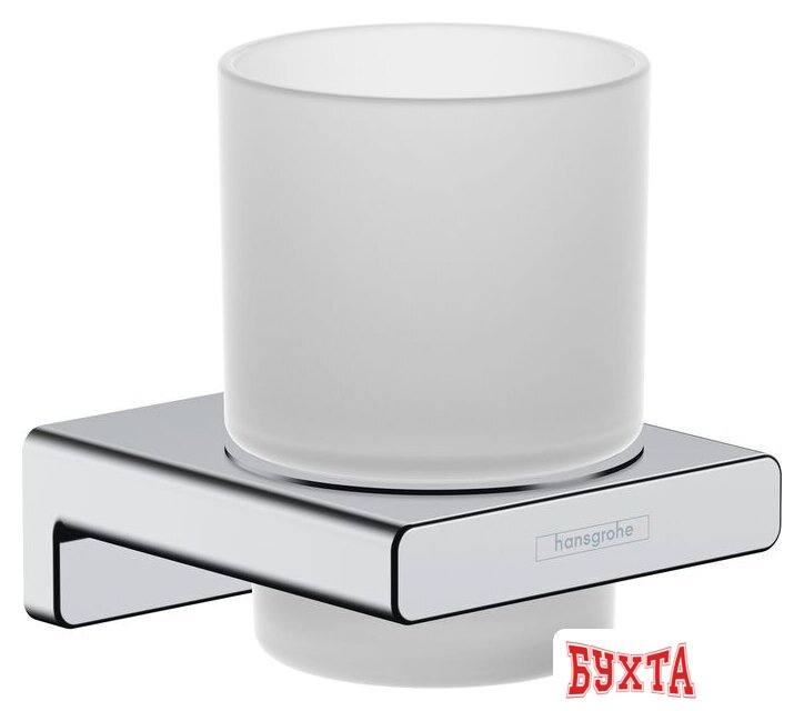 Стакан для зубной щетки и пасты Hansgrohe AddStoris 41749000