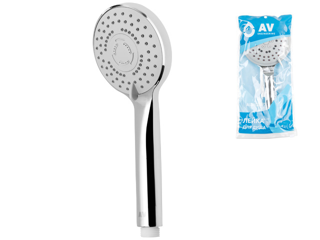 Душевая лейка, 3-функц. AVSSS-008 AV Engineering, арт.AVSSS-008