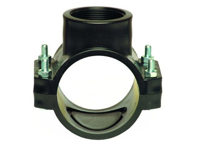 Седло зажимное с ВР для п/э Ду 110х1 1/2" UNIDELTA (1019110006001 / 00012501)