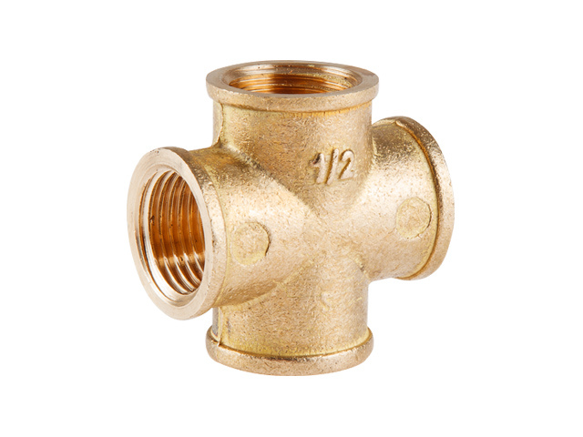 Крестовина 1/2" вн.-вн.-вн.-вн., Цветлит, арт.ZW50041 (Беларусь)