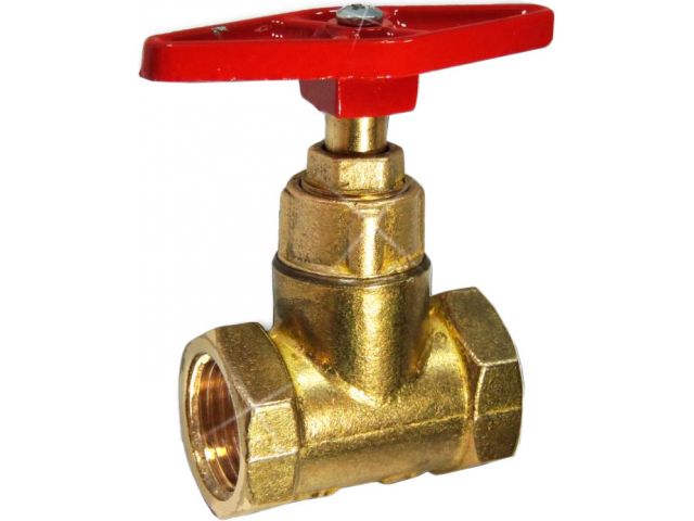 Кран вентильный 1 1/4" вн.-вн. (ПАР) PN1,6 МПа; 15Б1п, Цветлит, арт.ZW20013