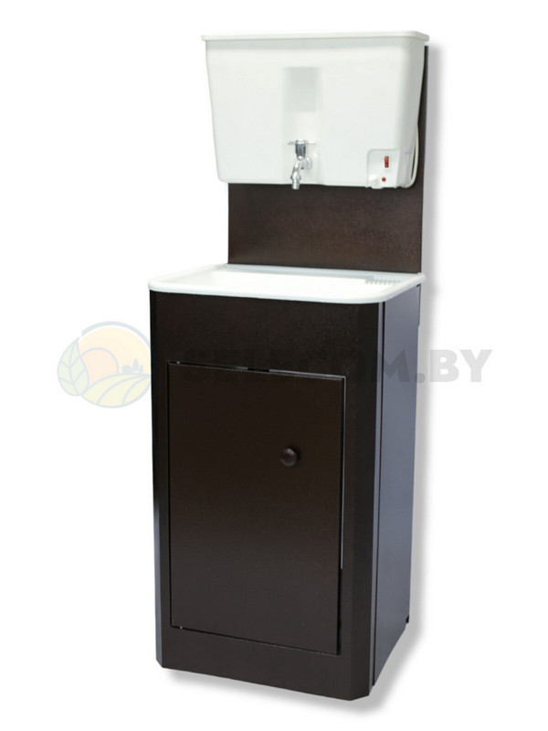 Умывальник "Дачный" с водонагревателем "ЭВБО-17" (античная медь, мойка пластик) РФ