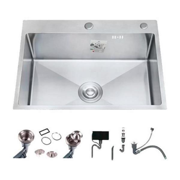 DS6050 Кухонная мойка 600*500*200mm , нержавеющая сталь с сифоном