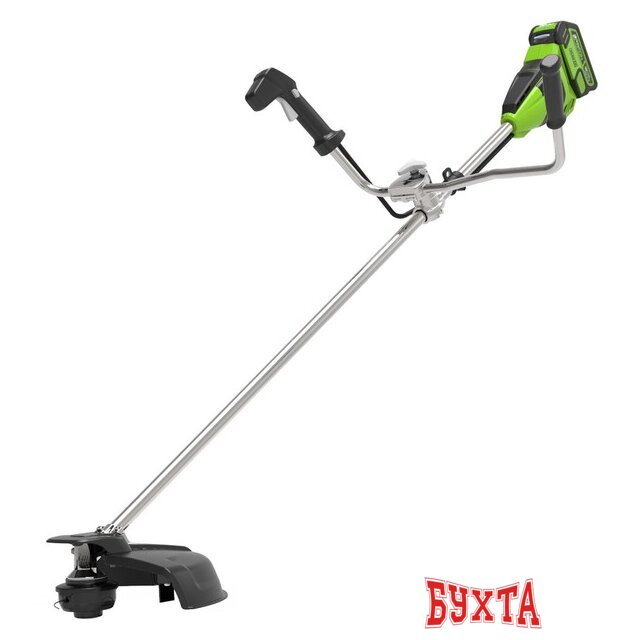 Триммер Greenworks GD40BCBK4 2105707UB (с 1-им АКБ 4 Ач) 2