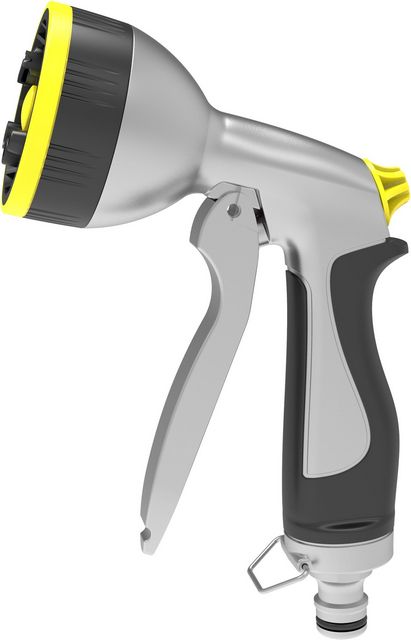 Р85 Пистолет поливочный металлический на 8 функций АКВАМАСТЕР, металл. рычаг (Китай)