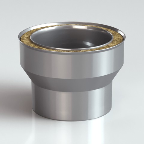 Коническое окончание утепленное /Республика Беларусь/ (Д160*260мм 0,8/304-0,5/430)