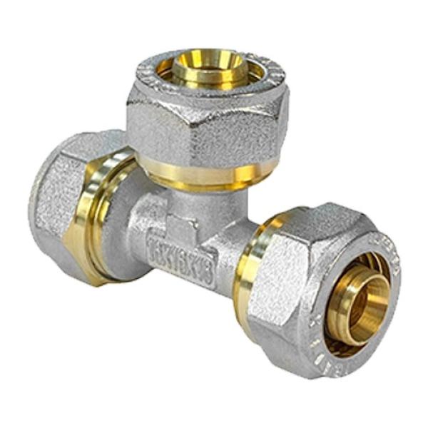 Тройник обжимной VALFEX 16" (140/10) K (Китай)