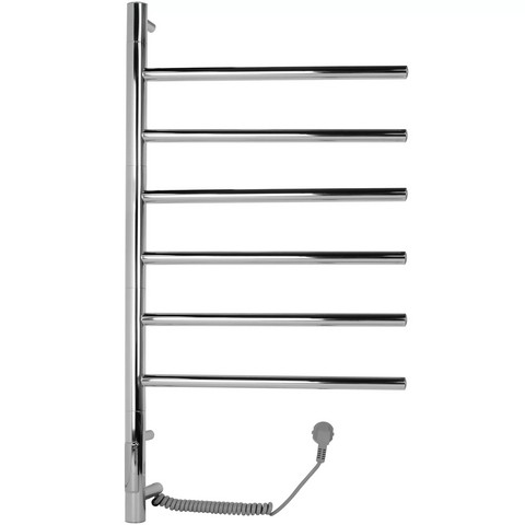 Полотенцесушитель с электрическим нагревательным элементом, тип Е2. модель Ti#1 Е2.L.43x80F6