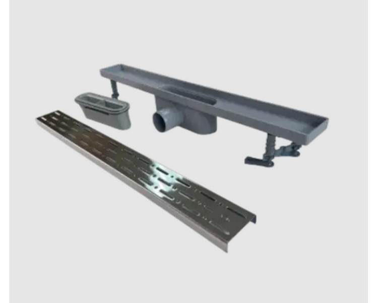 МTLD1-70, Душевой линейный трап 70см, решетка из нерж. стали, выход 50мм, сухой затвор. MTLD1-70 ст.