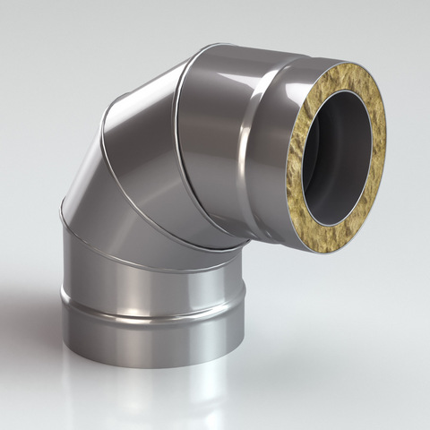 Отвод 87° утепленный /Республика Беларусь/ (Д160*260мм 0,8/304-0,5/430)