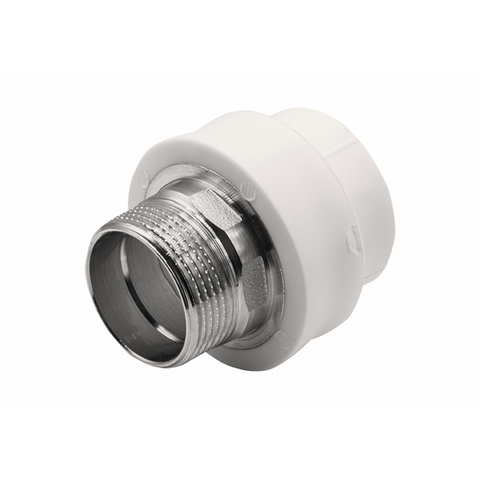 Муфта комб. НР 50х1 1/2" под ключ сер., произв. Россия. Артикул EVER