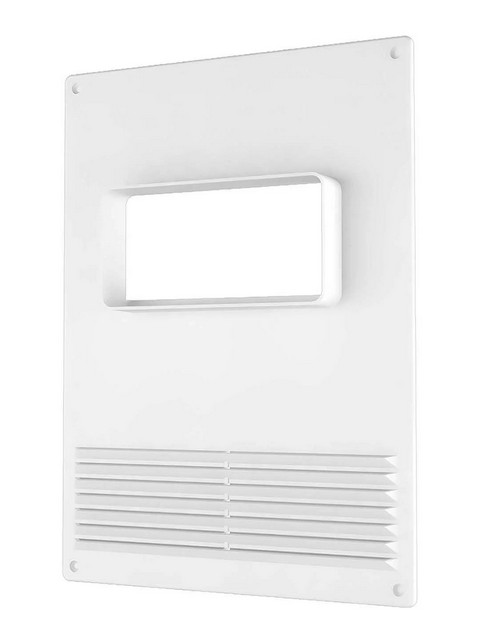 511ПТГР\площадка торцевая горизонтальная с решёткой 180х250мм вход 50х110мм ERA