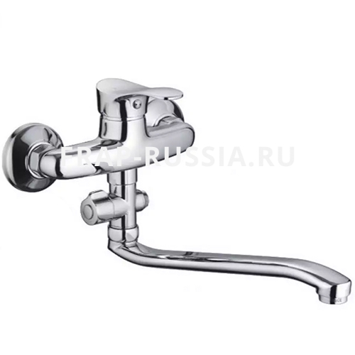 F2114-B  смеситель для ванны с изогнутым носом, КНР