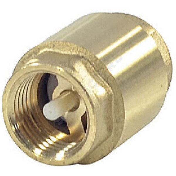 Клапан обр лат пруж Ду40 Ру16 м/м д/пласт SantechSystems  / (Китай)