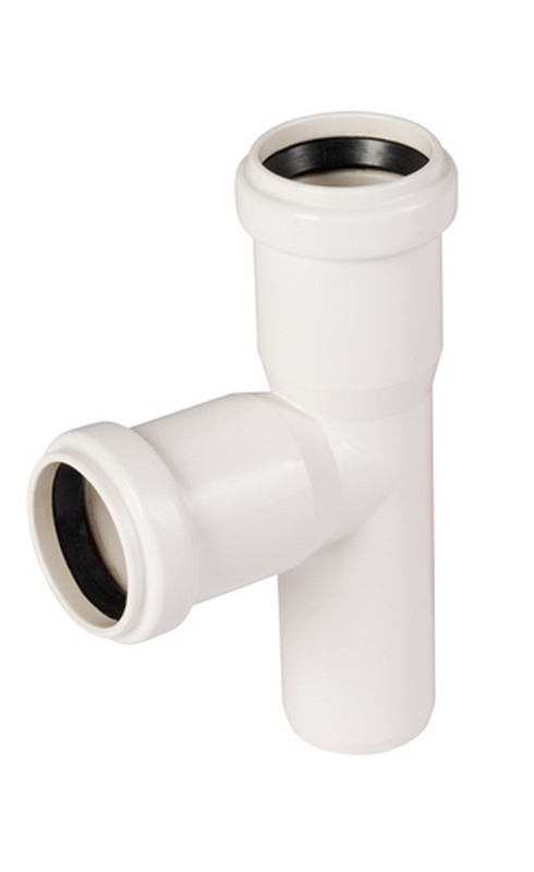 Тройник ПП внутр. канал. Ду 32х32х87* белый OSTENDORF (559660 / 00112592)