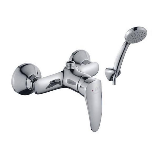 D80220109 Смеситель универсальный с прямым поворотным изливом D80-220109