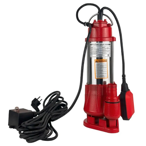 Насос погружной дренажный (фекальный) MAXPUMP CUTLIFT 370D, Китай