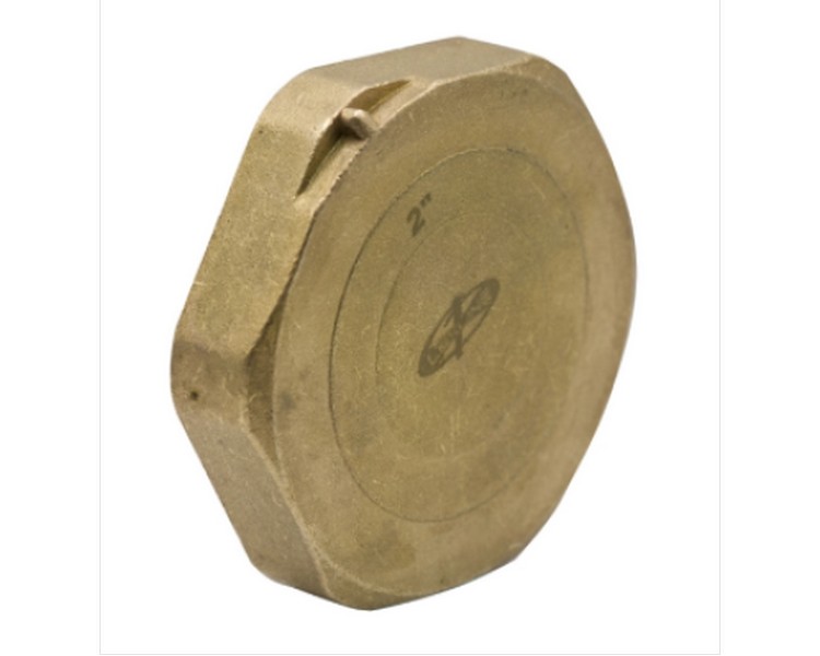 Заглушка 2'' вн ЛАТ с контр отв LEXLINE 50, стр. пр. Китай. Артикул 2'' В (контр отв)