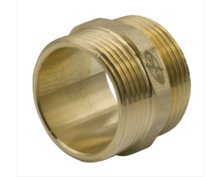 Ниппель 3/4'' нар/нар ЛАТ LEXLINE 20, стр. пр. Китай