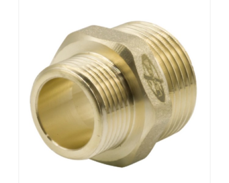 Ниппель переходной 1 1/2'' - 1'' нар/нар ЛАТ LEXLINE 40-25, стр. ввоза Россия