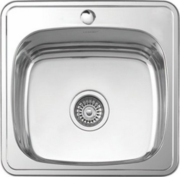 Мойка L93838-6 Ledeme, глянец,  нерж. сталь, сифон в комплекте (15)