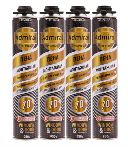 Пена проф. ADMIRAL PREMIUM GOLD всесезонная, 950мл/1000 мл, арт.6952213700021