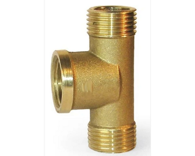 Тройник 1/2'' нар/вн/нар ЛАТ LEXLINE 15, стр. пр. Китай. Артикул Н/В/Н